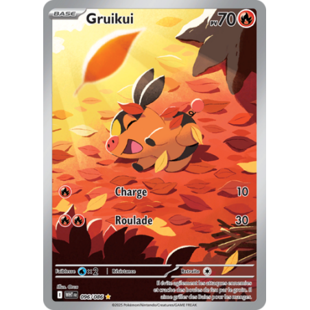 Carte Pokemon - Gruikui - 096/086 - EV10.5 Flamme Blanche NM FR