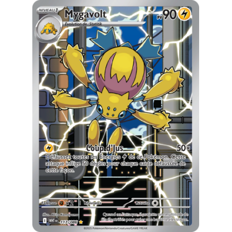 Carte Pokémon – Mygavolt 117/086 – Flamme Blanche (État : NM) - FR