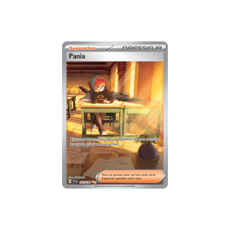Carte Pokémon - Pania 252/198 - EV1 Ecarlate & Violet NM FR
