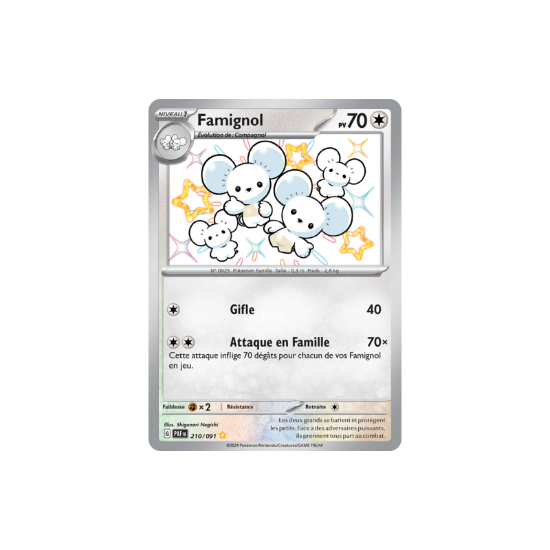 Carte Pokémon - Famignol 210/09 - EV4.5 Destinées De Paldea - NM FR
