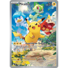 Carte Pokémon : Pikachu SVP 027 Promo Ecarlate & Violet NM FR