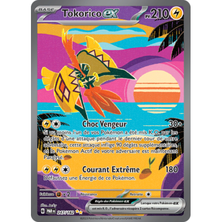 Carte Pokémon - Tokorico-ex 247/182  Écarlate et Violet Faille Paradoxe NM FR