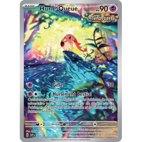 Carte Pokemon - HURLE-QUEUE Promo 065 Ecarlate et violet NM FR