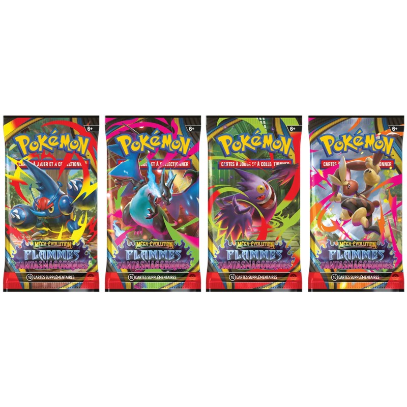 Booster Pokemon - ME02 FLAMMES FANTASMAGORIQUES - FR