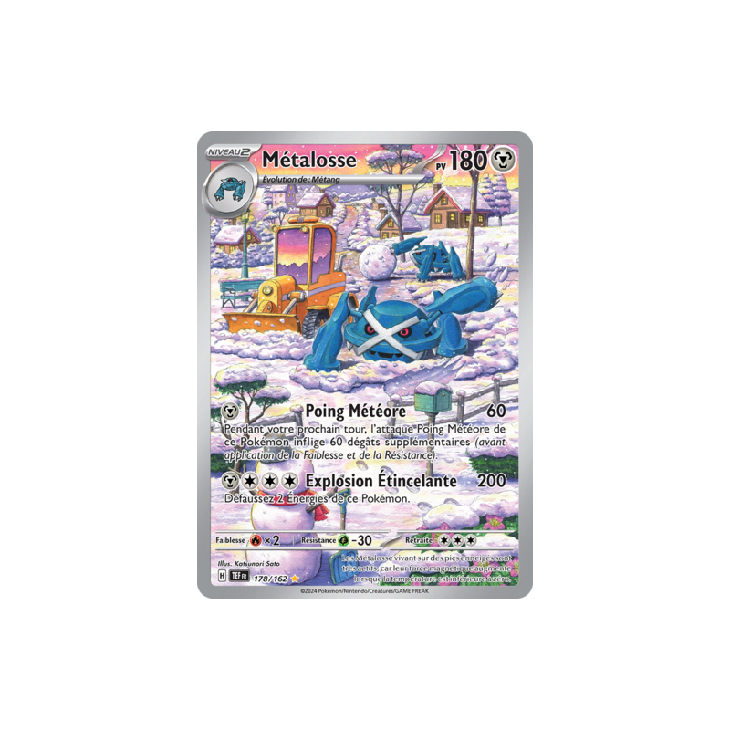Carte Pokémon Métalosse 178/162 EV05 Forces Temporelles NM FR