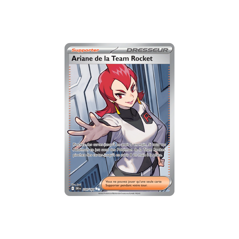 Carte Pokémon – Ariane de la Team Rocket 224/182 – Rivalités Destinées (État : NM) - FR