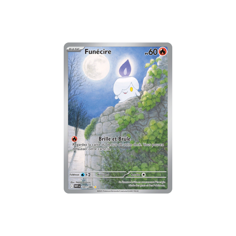 Carte Pokémon Funécire 101/086 EV10.5 Flamme Blanche NM FR