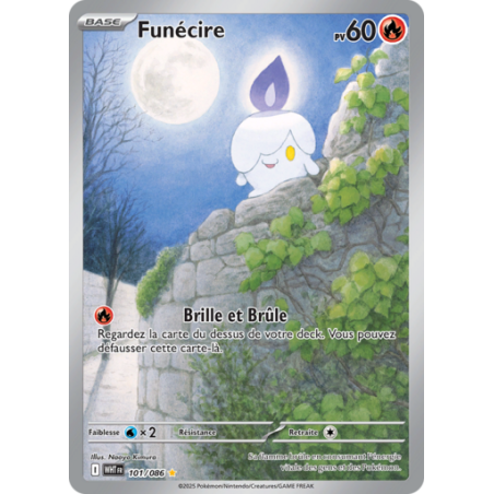 Carte Pokémon Funécire 101/086 EV10.5 Flamme Blanche NM FR