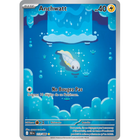 Carte Pokemon Anchwatt 113/086 EV10.5 Foudre Noire NM FR