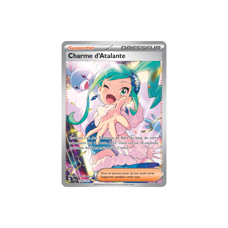 Carte Pokémon Charme d'Atalante 246/191Etincelles Déferlantes NM FR