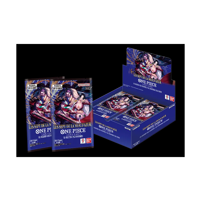 Display One piece - OP14 - Les septs de la mer d'azur - Fr (Scellé) (PRECO)