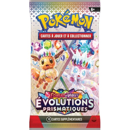 Booster Pokémon – EV8.5 Évolutions Prismatiques – FR – Booster Scellé
