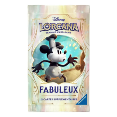 Booster Disney Lorcana – Fabuleux – FR – Booster Scellé