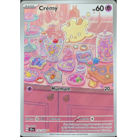 Carte Pokémon – Cremy SCR 152/142 – Écarlate & Violet : Couronne Stellaire (État : NM) - FR