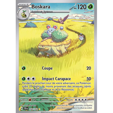 Carte Pokémon – Boskara 164/162 – Écarlate & Violet : Forces Temporelles (État : NM) - FR