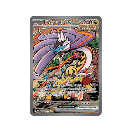 Carte Pokémon Ire-Foudre Ex PRE FR 166/131 Évolutions Prismatiques (EV8.5) - FR NM
