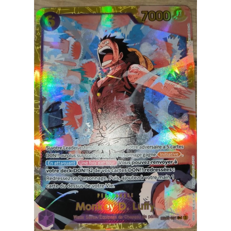 Carte One Piece - Monkey.D.Luffy (EB02-061) (V.1) (FR) NM FR