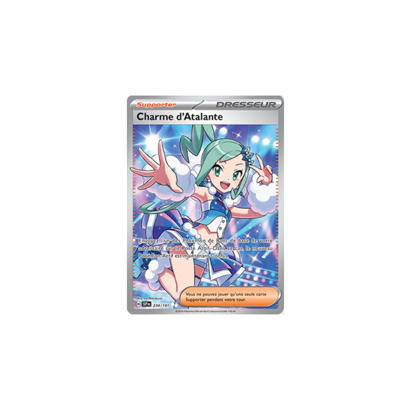 Carte Pokémon Charme d'Atalante 234/191 SSP Etincelles Déferlantes FR NM
