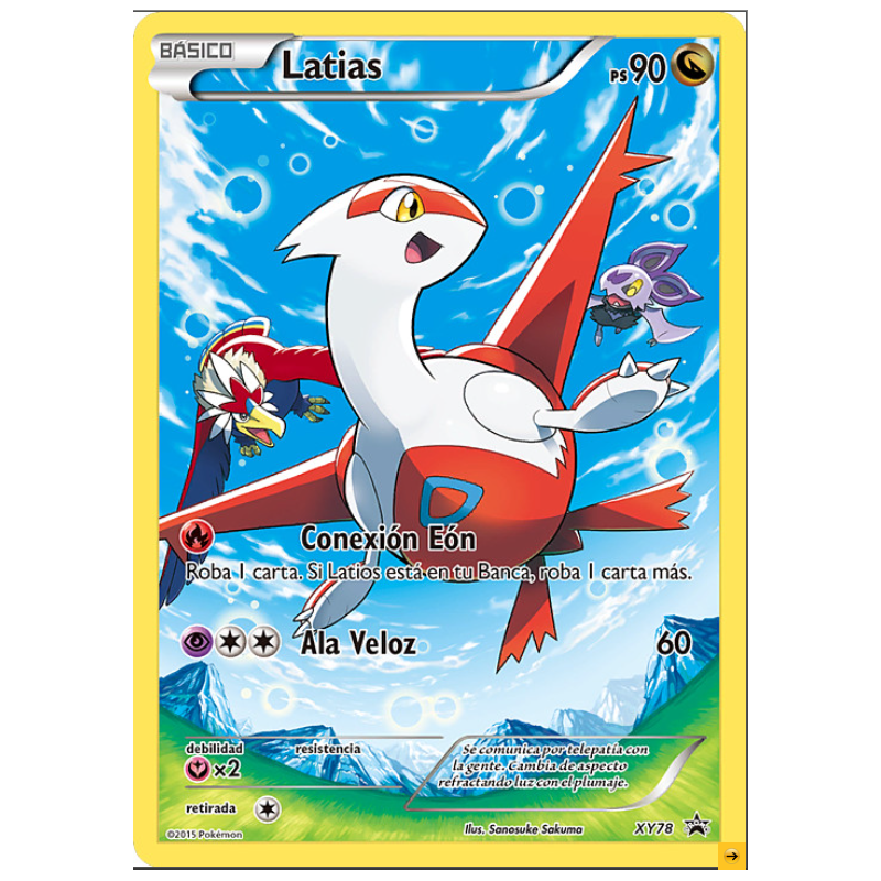 Carte Pokémon Latias XY78 Promo XY – FR