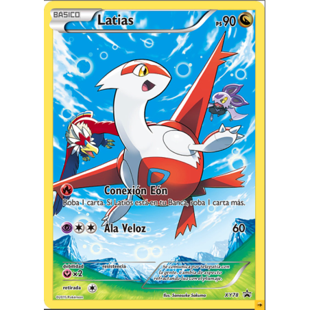 Carte Pokémon Latias XY78 Promo XY – FR
