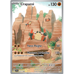 Carte Pokémon Craparoi SVI...