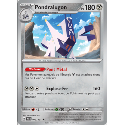 Carte Pokémon : Pondralugon...