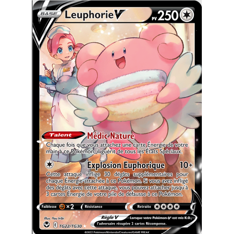 Leuphorie – Pokemon TG22/TG30 – Tempete Argentée NM FR