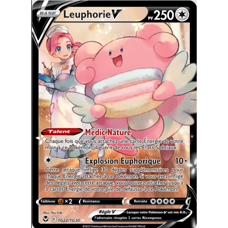 Leuphorie – Pokemon TG22/TG30 – Tempete Argentée NM FR