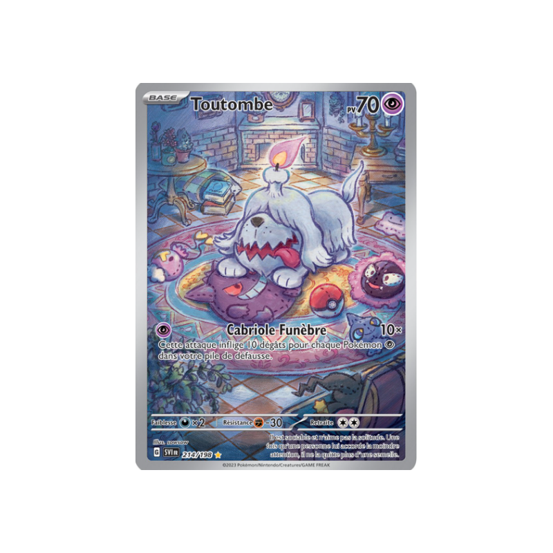 Carte Pokémon – Toutombe 214/198 – Évolutions à Paldea (État : NM) FR