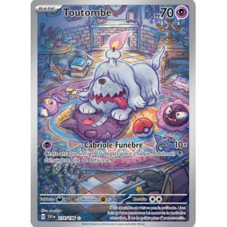 Carte Pokémon – Toutombe 214/198 – Évolutions à Paldea (État : NM) FR