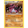 Carte Pokémon - Crocorible 65/114  Noir et blanc (Etat: GD)