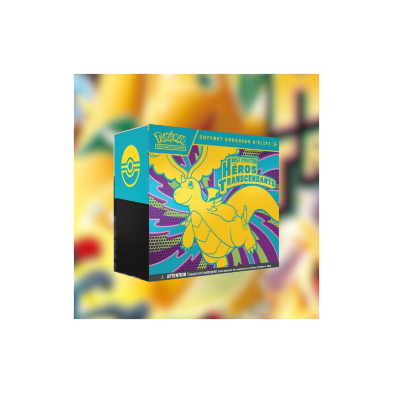 Coffret Dresseur D'elite (ETB) Pokemon ME2.5 Heros Transcendants - FR (Scellée)