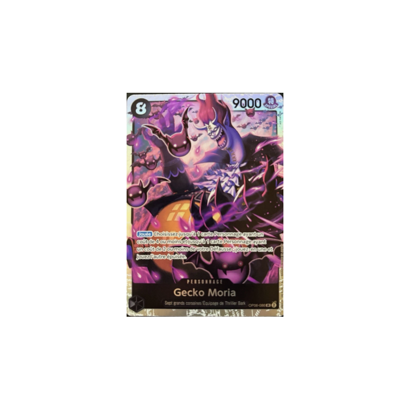 Carte One Piece – Gecko Moria OP06-086 – OP-06 Wings of the Captain (État : NM) – EN