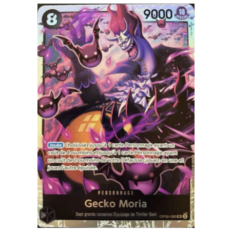 Carte One Piece – Gecko Moria OP06-086 – OP-06 Wings of the Captain (État : NM) – FR