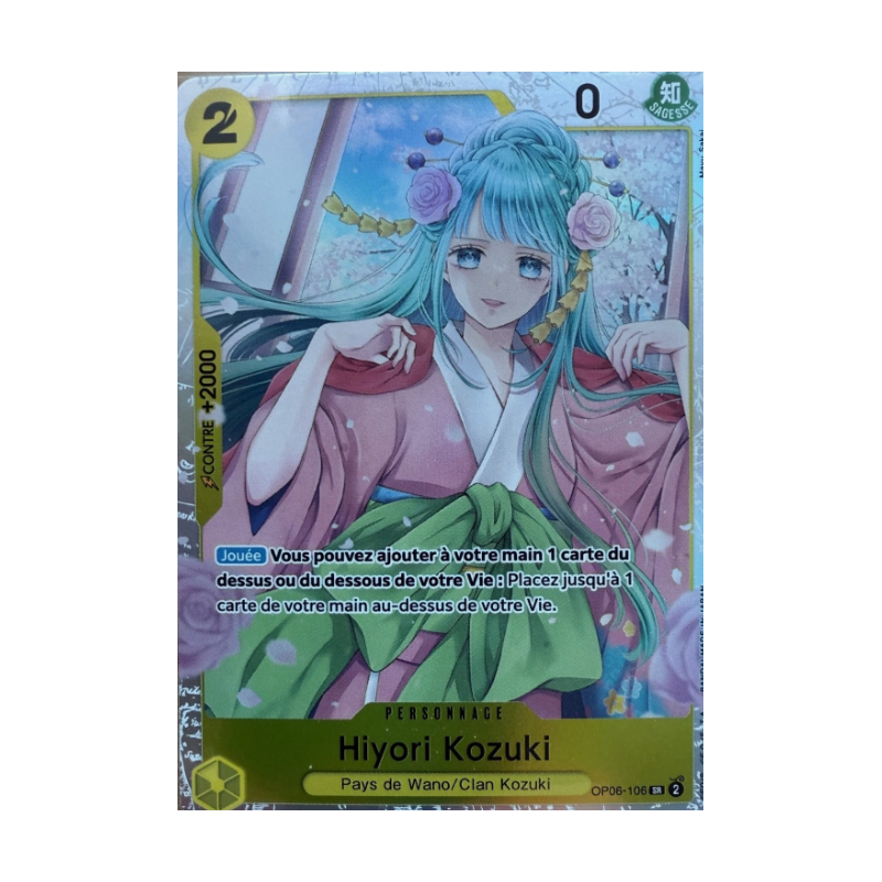 Carte Pokémon - Kouzuki Hiyori (OP06-106)