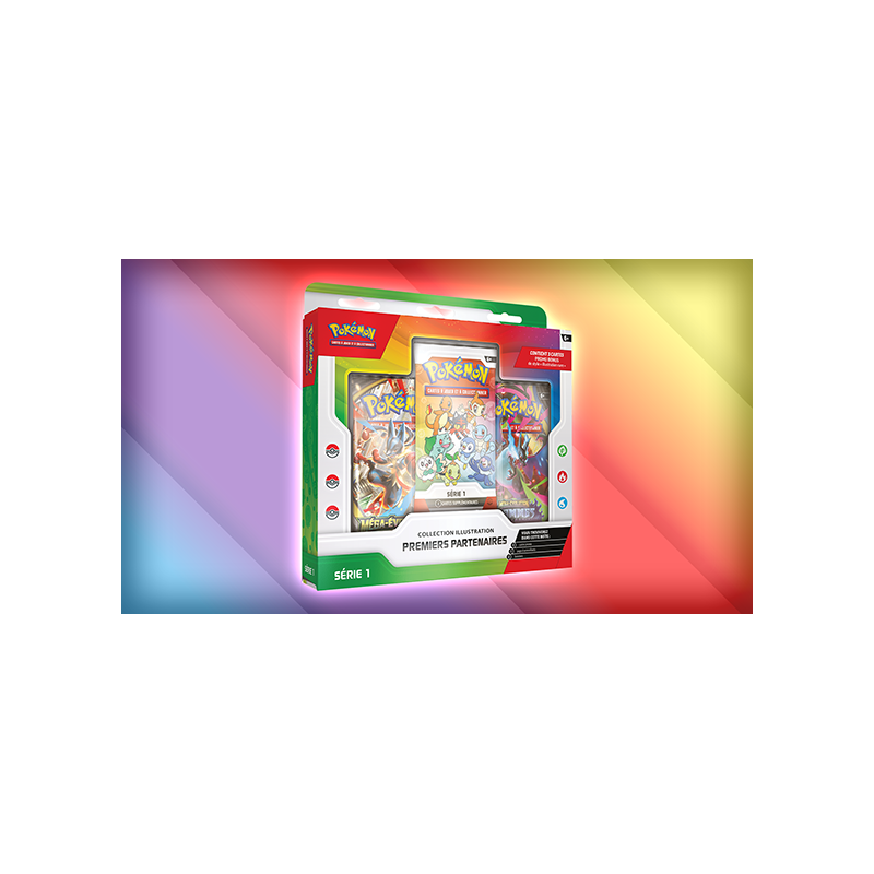 Coffret Pokémon - Collection Illustration Premiers Partenaires - Série 1
