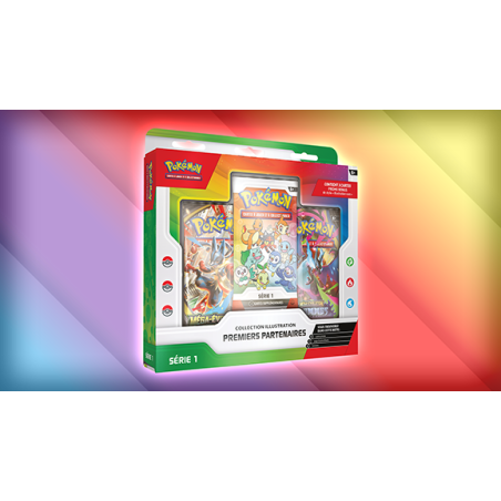 Coffret Pokémon - Collection Illustration Premiers Partenaires - Série 1