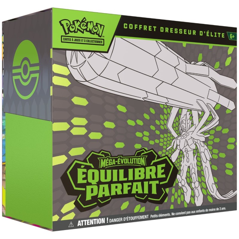 Coffret Dresseur d'Élite (ETB) Pokémon ME03 Équilibre Parfait – Méga-Zygarde-ex – Français – Scellé