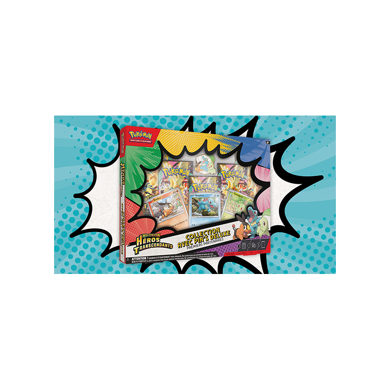 Coffret Pokémon - Collection Pin's Deluxe - ME02.5 Héros Transcendants FR  (Pré-commande)