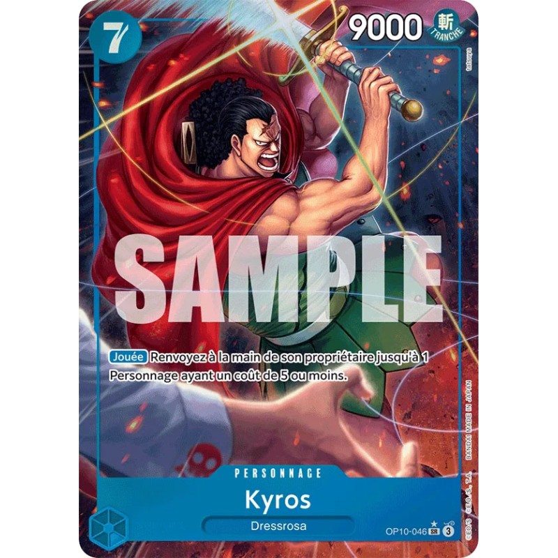Carte One Piece – Kyros OP10-046 V2 – OP10 (État : NM) - FR