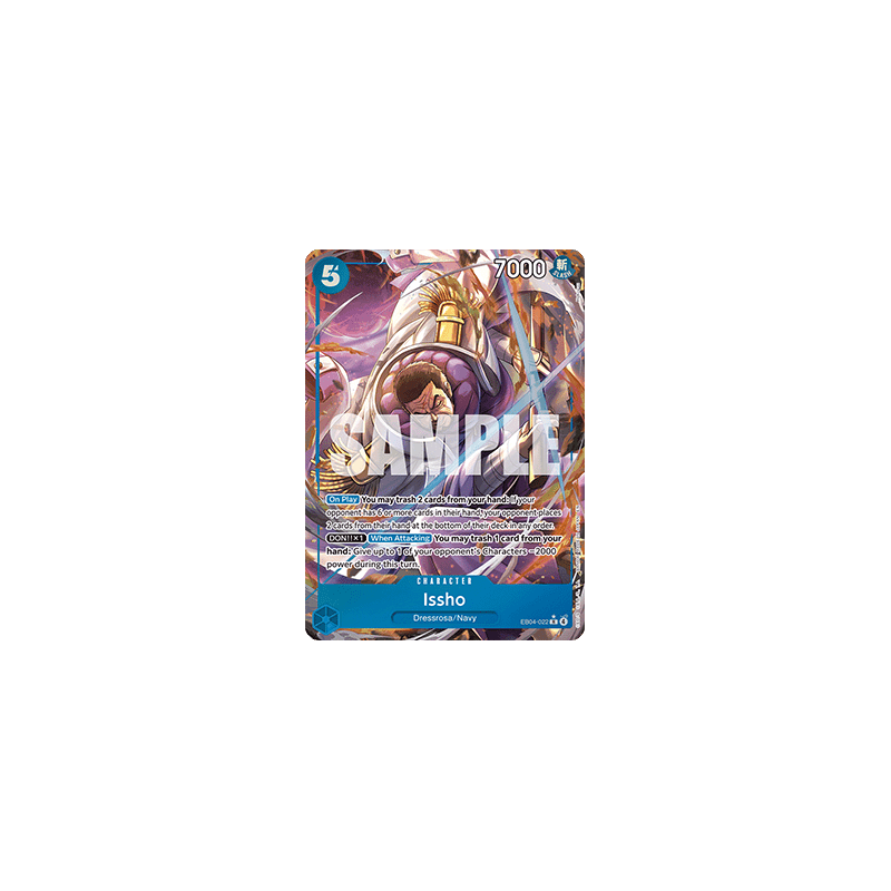 Carte One Piece – Fujitora EB04-022 V2 – EB04 – État Near Mint (NM) – EN