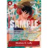 Carte One Piece – Monkey D. Luffy OP12-015 V2 – OP12 – État Near Mint (NM) – FR