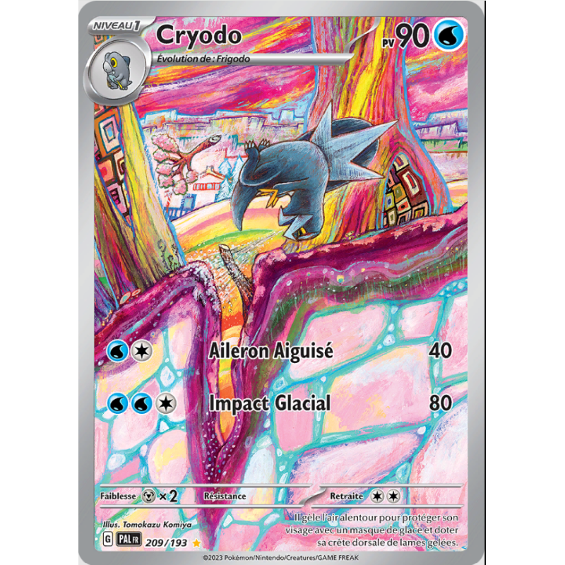 Carte Pokémon – Cryodo PAL 209 – (État : NM) - FR