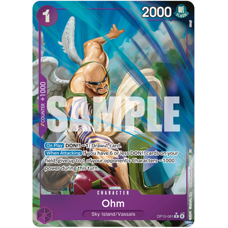 Carte One Piece – Om OP15-061 – État Near Mint (FR)
