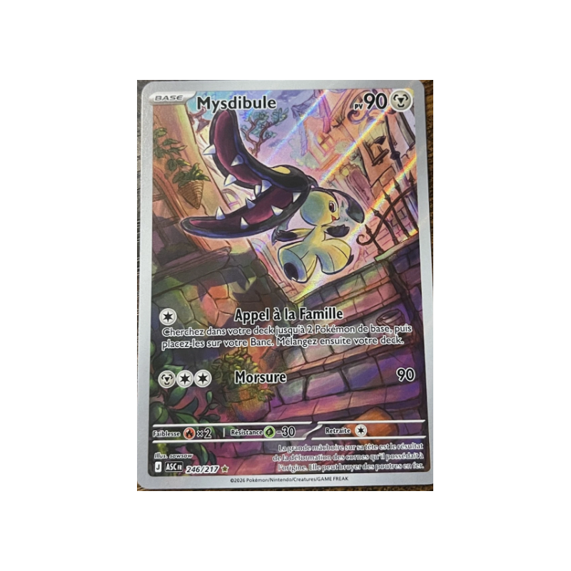 Carte Pokemon Mysdibule AR 246/217 ME02.5 ASC Héros Transcendants NM FR