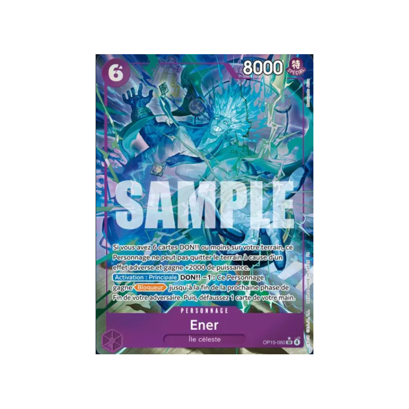 Carte One Piece – Ener OP15-060 – État Near Mint (FR)