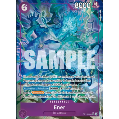 Carte One Piece – Ener OP15-060 – État Near Mint (FR)