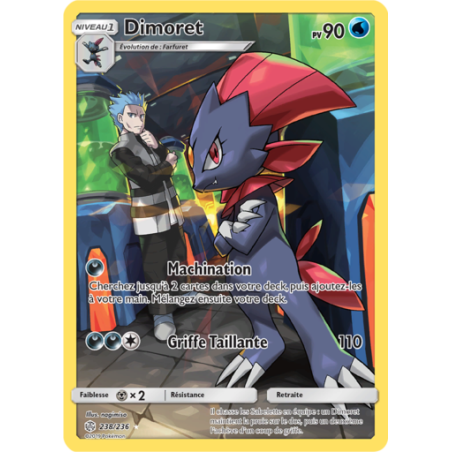 Carte Pokémon - Dimoret 238/236 SL12 Soleil & Lune Éclipse Cosmique NM FR
