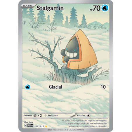 Carte Pokémon - Stalgamin 227/217 ME2.5  Héros Transcendants - NM FR