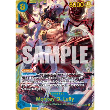 Carte One Piece – Monkey D. Luffy OP11-118 V1 – OP11 – Near Mint (NM) – FR
